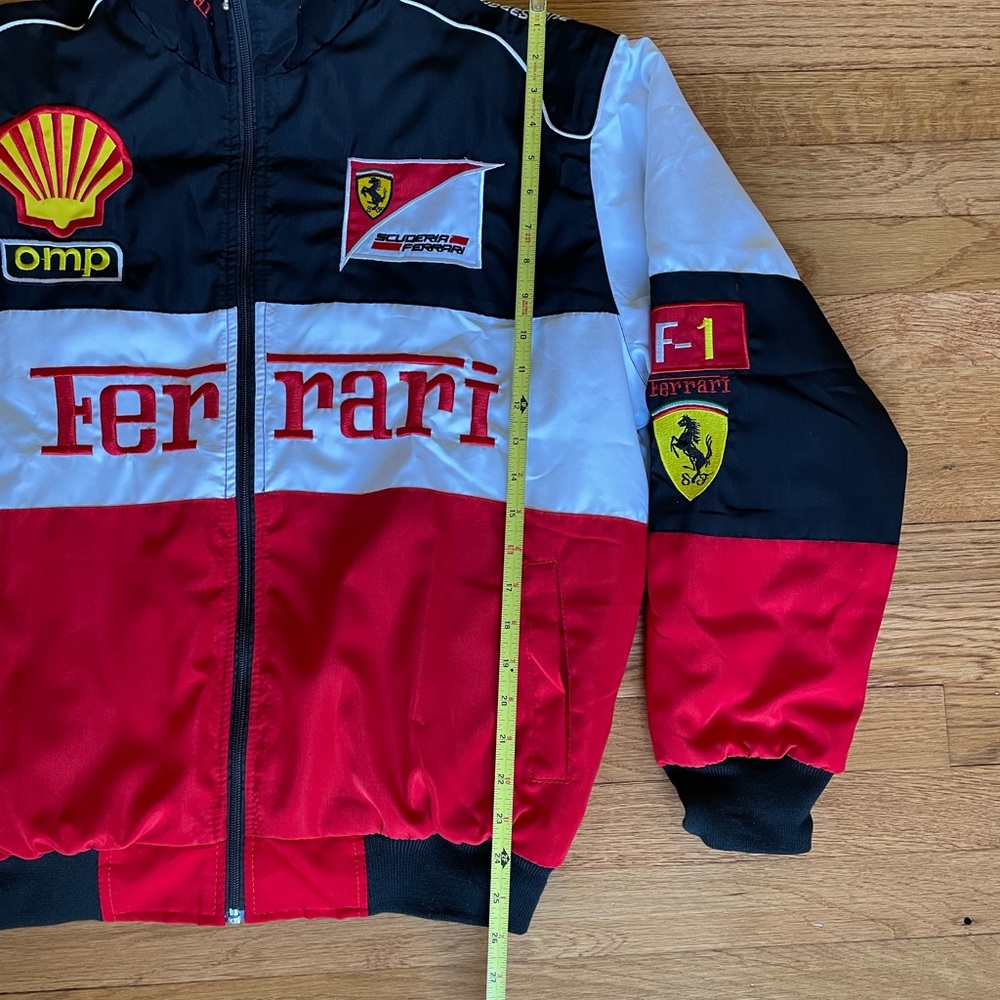 Formula 1 Ferrari Racing Jacket Men’s F1 Embroidered Retro Y2k Unisex - Picture 3 of 6